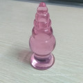 Dildo de vidro do brinquedo do sexo para mulheres Injo-Dg208